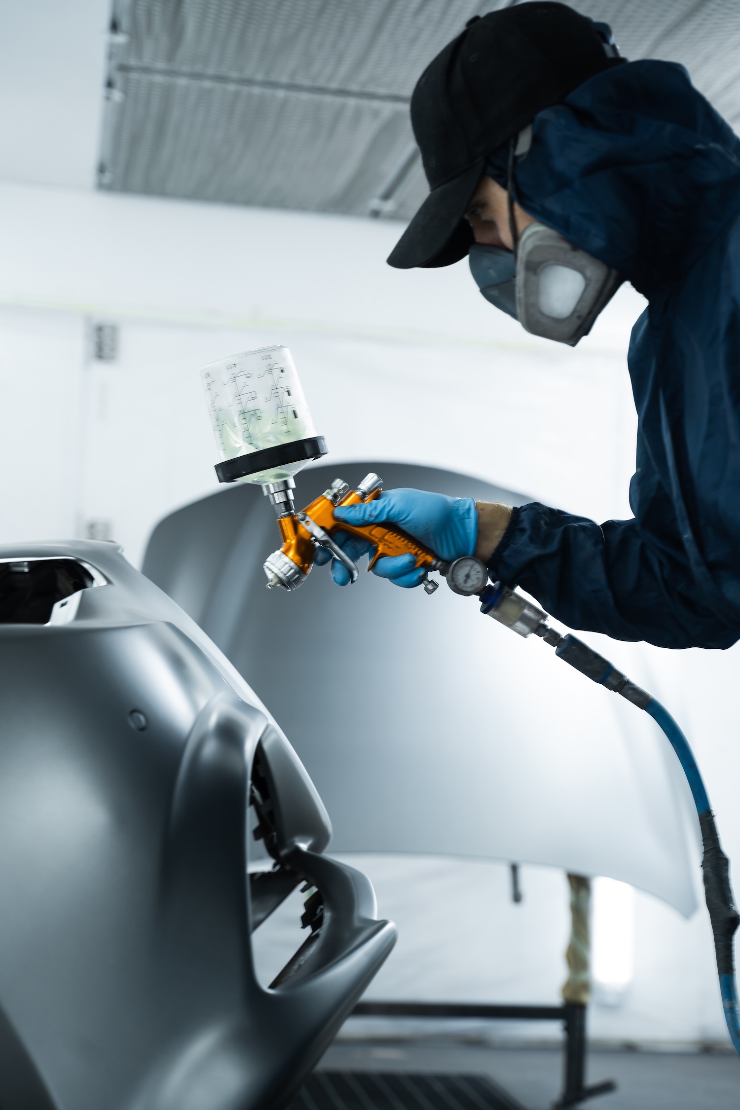 J & J Auto Body Santa Rosa painting car parts